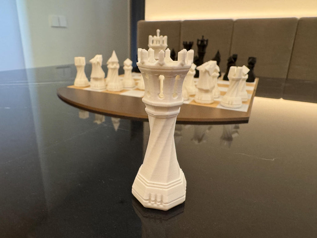 3D-Printed Chess Pieces – Custom Chess Set, Board Game Replacement, Modern & Classic Design