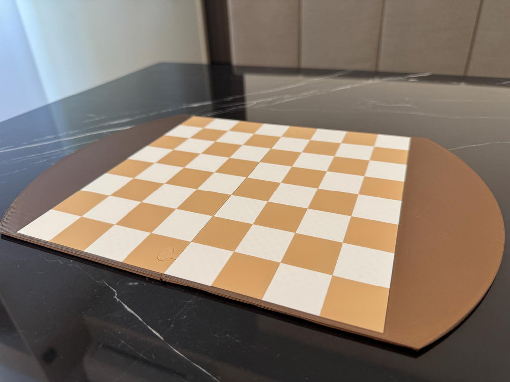 Double-Sided 3D-Printed Chess Board – Standard & Singularity Chess (2-Piece Set)