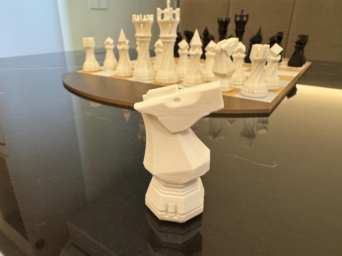 3D-Printed Chess Pieces – Custom Chess Set, Board Game Replacement, Modern & Classic Design