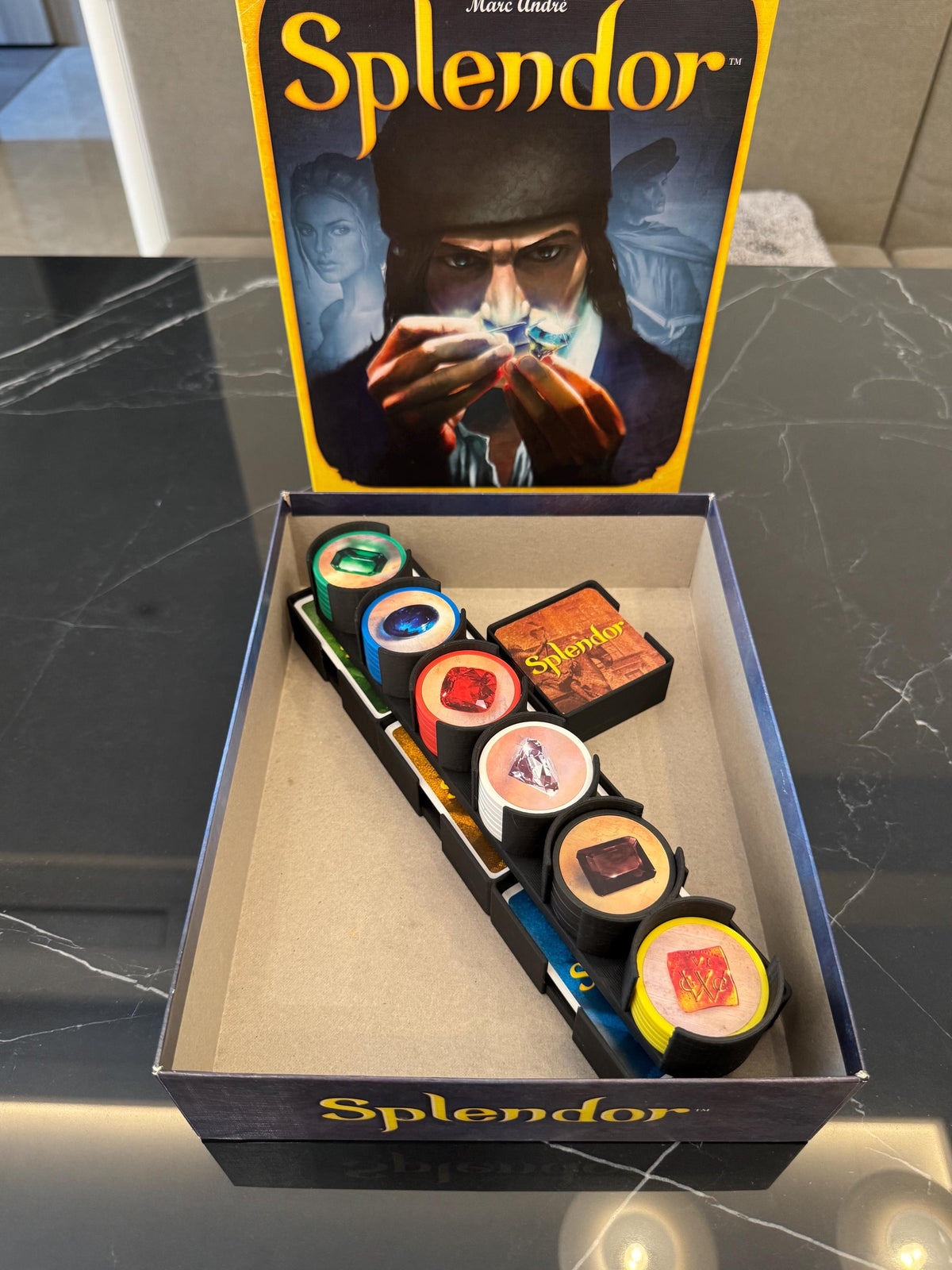 Splendor Translucent Tokens Splendor – Meeples Craft