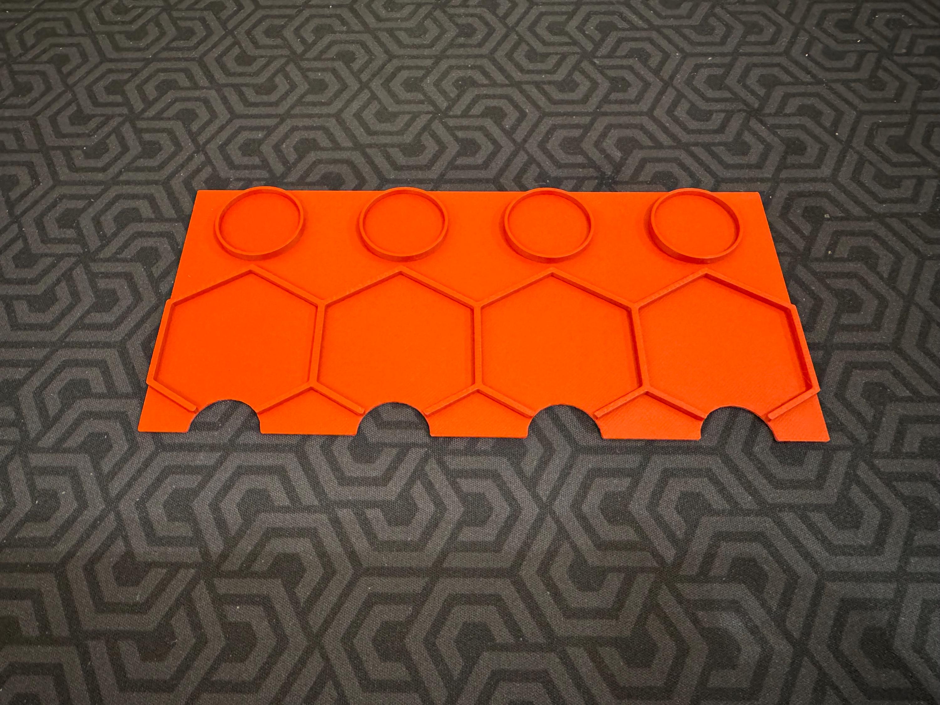 3D-Printed Cascadia Habitat Tile and Wildlife Token Pairs Holder/Tray