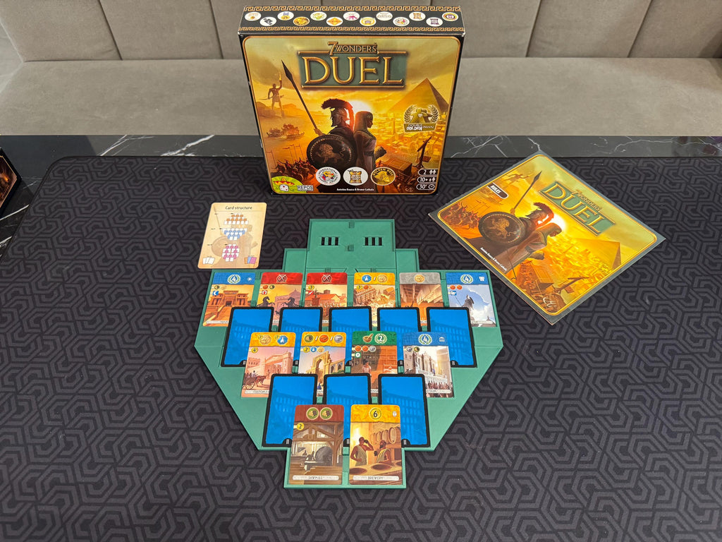 7 Wonders Duel Card Holder: 3D Printed Game Organizer