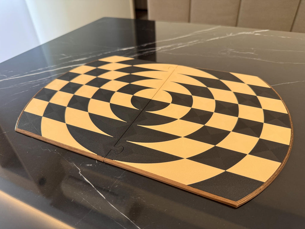 Double-Sided 3D-Printed Chess Board – Standard & Singularity Chess (2-Piece Set)